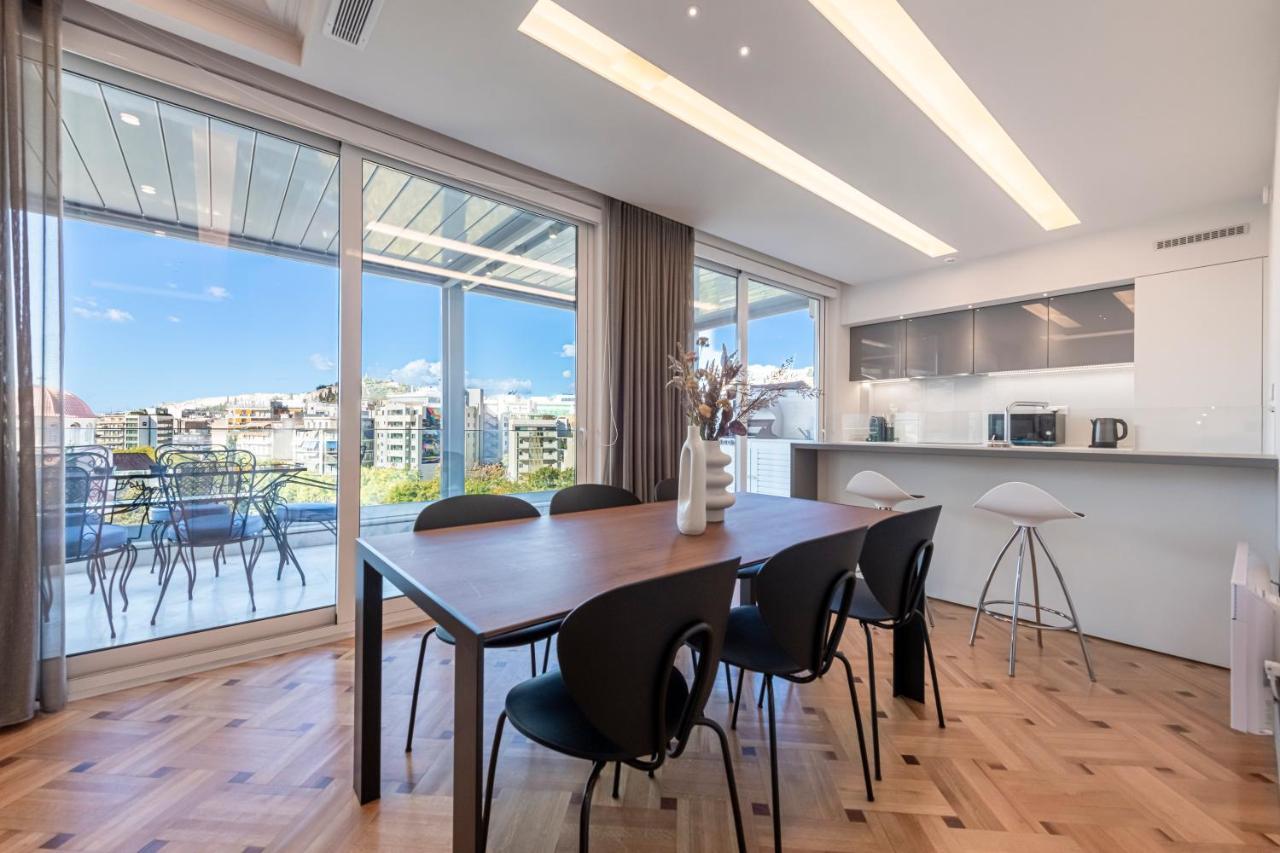 Phaedrus Living City Center Luxury Flat Neos Kosmos Atene Esterno foto